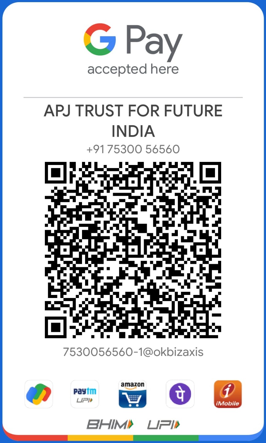 Scan to Donate via UPI